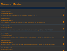 Tablet Screenshot of alessandromacchia.com